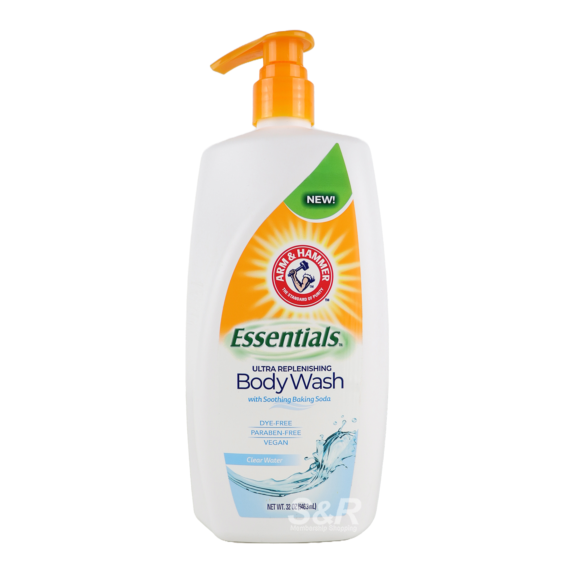 Arm and Hammer Clean Water Scent Body Wash 946.3mL